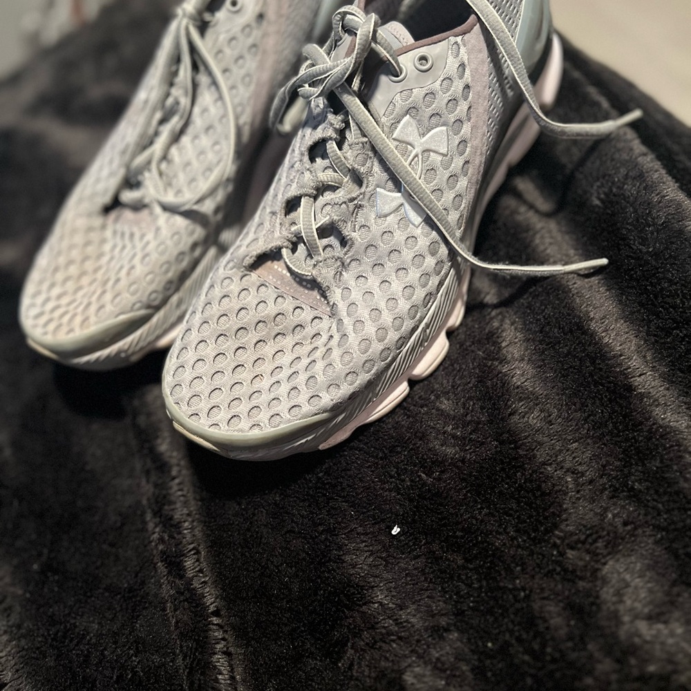 Under Armour Gray Athletic Performance Shoes